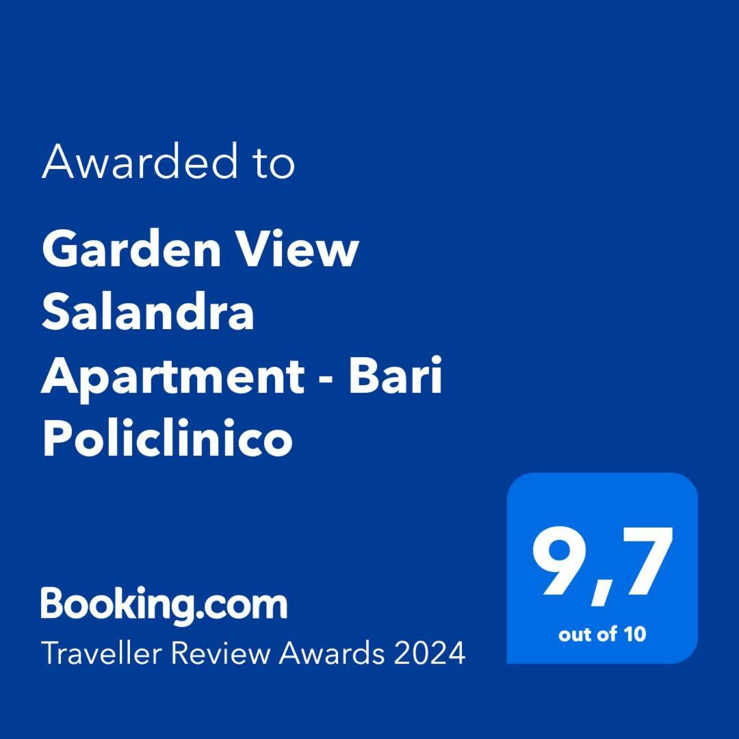 Garden View Salandra Apartment - Bari Policlinico Eksteriør billede